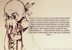 tags: #Bugenhagen #Final Fantasy VII #Final Fantasy 7 #FFVII #quote