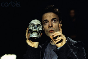 Paul Rhys Performing in Hamlet