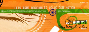 indian independence day 15th august quote facebook cover,15th august ...