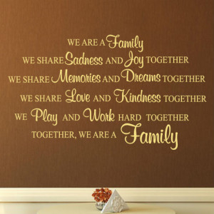 We Are Family Quotes