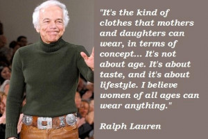 Ralph lauren famous quotes 5