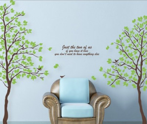 ... Quote-Decor-Art-Decal-Sticker-Removable-green-tree-leaves-birds-A.jpg