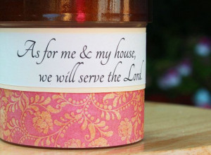 Christian Bible Verse Gift Housewarming Gift by SweetHomeTreasures, $ ...