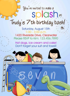 , birthday, party, adult, surprise, 1st, 2nd, 3rd, 4th, 5th, pool ...