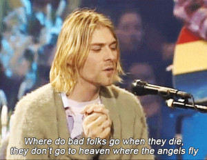Kurt Cobain #Nirvana #Lake Of Fire #Gif #Kurt Cobain Gif #Kurt Cobain ...