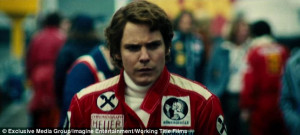 ... Niki Lauda in the upcoming movie Rush, about the Formula 1 champion