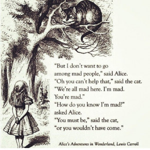 Alice and the Cheshire Cat_Alice in Wonderland