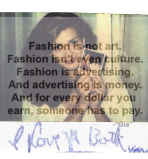 Gia Marie Carangi Quotes Gia marie carangi