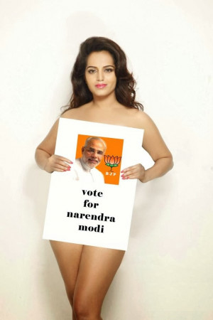Meghna Patel hot photo shoot for Narendra Modi
