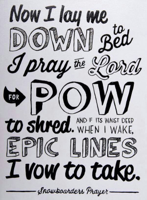 this is cool for snowboarding;)