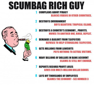Scumbag rich guy