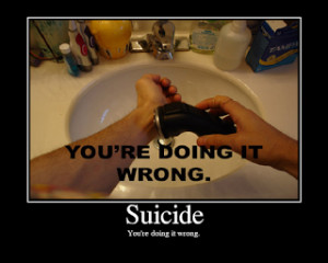 How could evolution lead to Suicide?