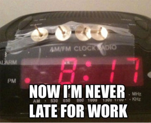 Never Late For Work - Image