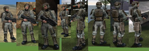 doing a halo one armor marine also here are screen grabs from the halo ...