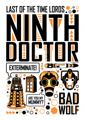 Ninth Doctor: Poster by jacqui-kate
