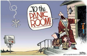 Funny Meme – To the panic room!