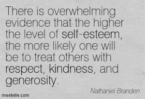 There Is Overwhelming Evidence That The Higher The Level Of Self ...