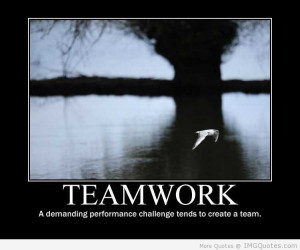 Teamwork A Demanding Performance Challenge Tends To Create A Team