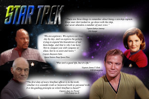 Star Trek Captain Quotes by RjuujinAaittaKage