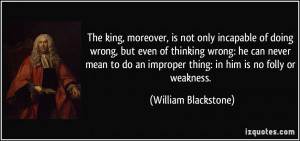 Quote The King Moreover Not...