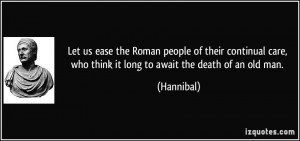 Hannibal Barca Quotes