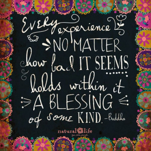 Every experience holds a blessing. : ) #quotes #blessings #bekind