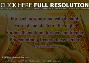 Thanksgiving Day : Thanksgiving Quotes, Sayings, Wallpapers