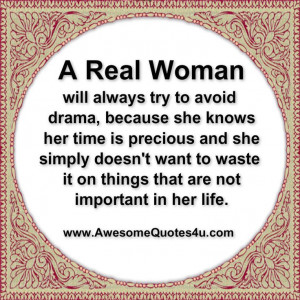 real woman...