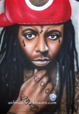 Lil Wayne Airbrushed Shirt...