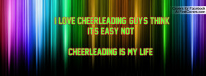 love cheerleading!!!!!Guy's think it's easy NOT!!!!CHEERLEADING IS ...