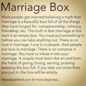 best marriage quote I've read in IDK how long!