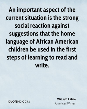 An important aspect of the current situation is the strong social ...