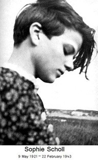 of Sophie Scholl, 22 February 1943 - Sophie Scholl was a German ...