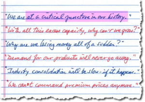 Emotional Venting in a Stuck Company. Episode 2: External Forces