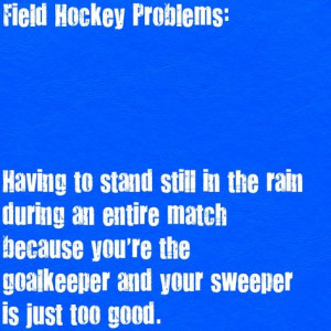 Haha! As a defensive player I love this #fieldhockey More