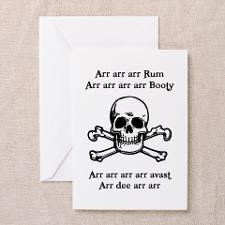 Arr arr arr Rum... Greeting Cards (Pk of 10) for