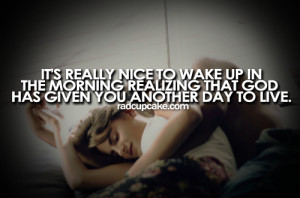 New Day Quotes Tumblr Thanks god for a new day