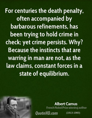 ... Quotes On Death Penalty ~ Albert Camus Death Quotes | QuoteHD