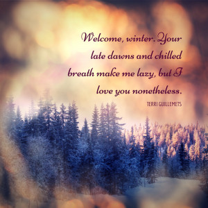 12 Cozy quotes in celebration of the winter solstice