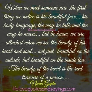 when we meet someone new the first thing we notice is his beautiful ...