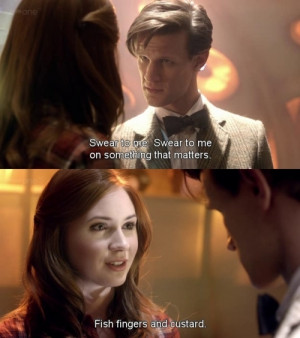 amelia pond, amy pond, doctor who, eleventh doctor, fish fingers and ...