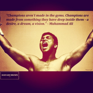 Muhammad Ali #Quote #Success #champion #Boxing #HardWork #TheGreatest ...