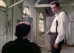 Reservoir Dogs - Mr. Blonde threatens a cop