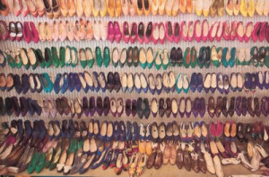 No More Jimmy Choo's: Imelda Marcos' Famous Shoe Collection in Ruins