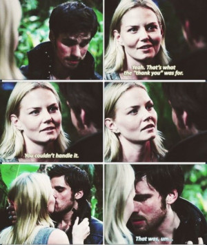 You couldn't handle it... Emma and Hook