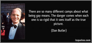 There are so many different camps about what being gay means. The ...