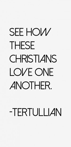 Tertullian Quotes amp Sayings