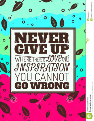 ... Cannot Go Wrong. Motivational Quote. Vector Typography Poster Concept