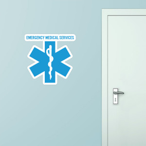 Emergency Medical Services Custom Wall Graphic
