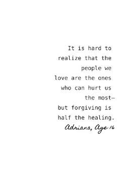 ... realize that hurt is inevitable. It's all in how you handle it. More